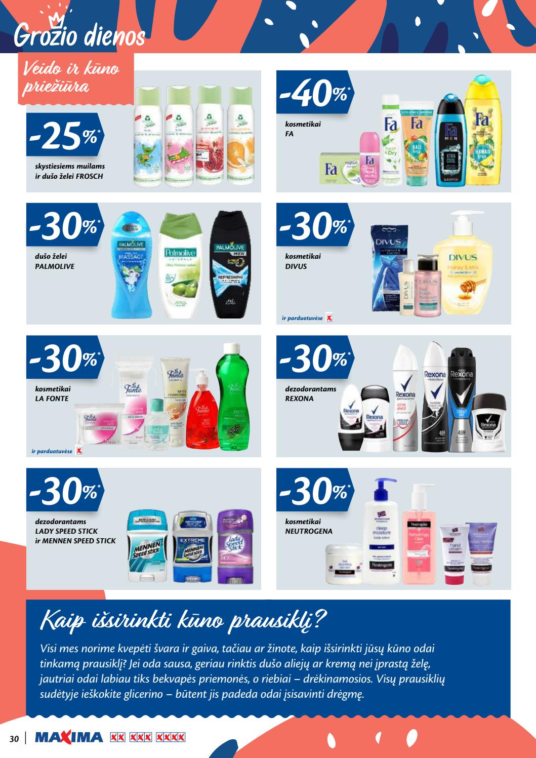 Maxima kaininis leidinys akcijos nuo 
  2020-05-05 iki 
  2020-05-11 | Leidinukas.lt puslapis 30