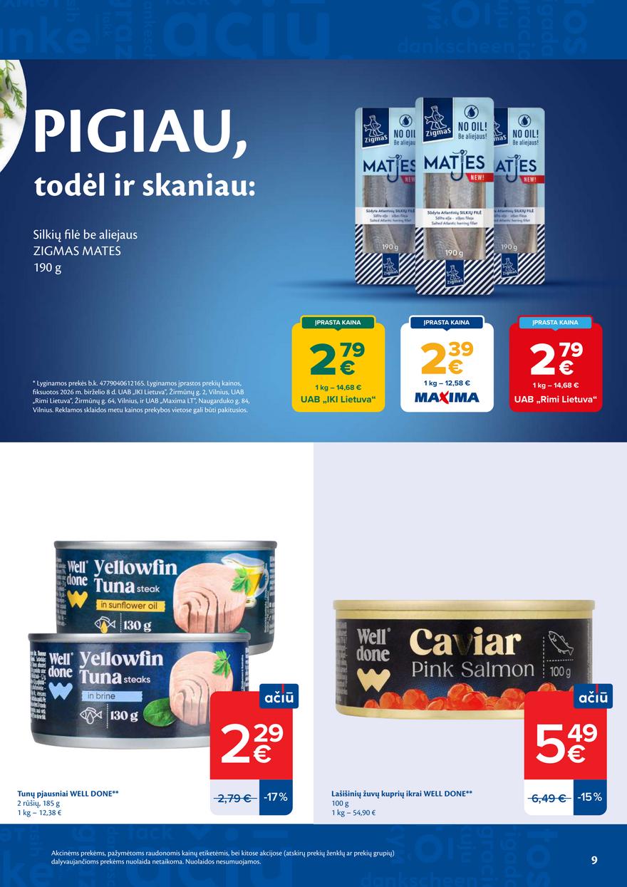 Maxima leidinys akcijos nuo 
  2026-06-16 iki 
  2026-06-22 | Leidinukas.lt puslapis 9