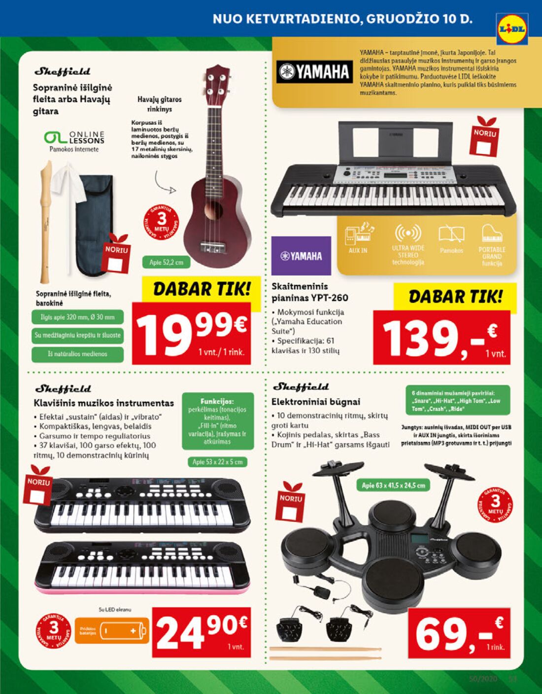 Lidl savaitinis leidinys akcijos nuo 
  2020-12-07 iki 
  2020-12-13 | Leidinukas.lt puslapis 53