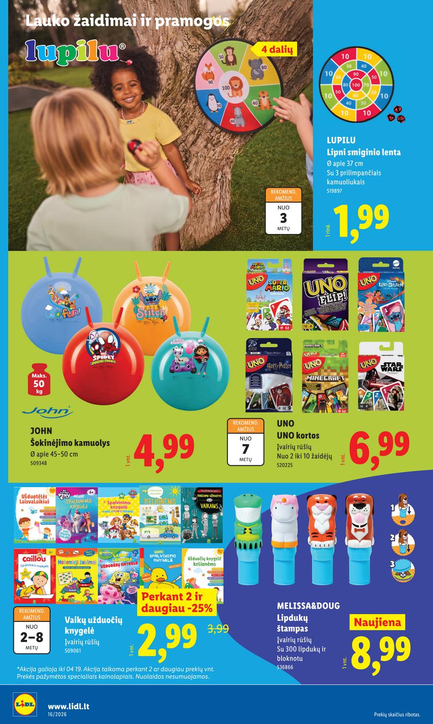 Lidl leidinys akcijos nuo 
  2026-04-13 iki 
  2026-04-19 | Leidinukas.lt puslapis 22
