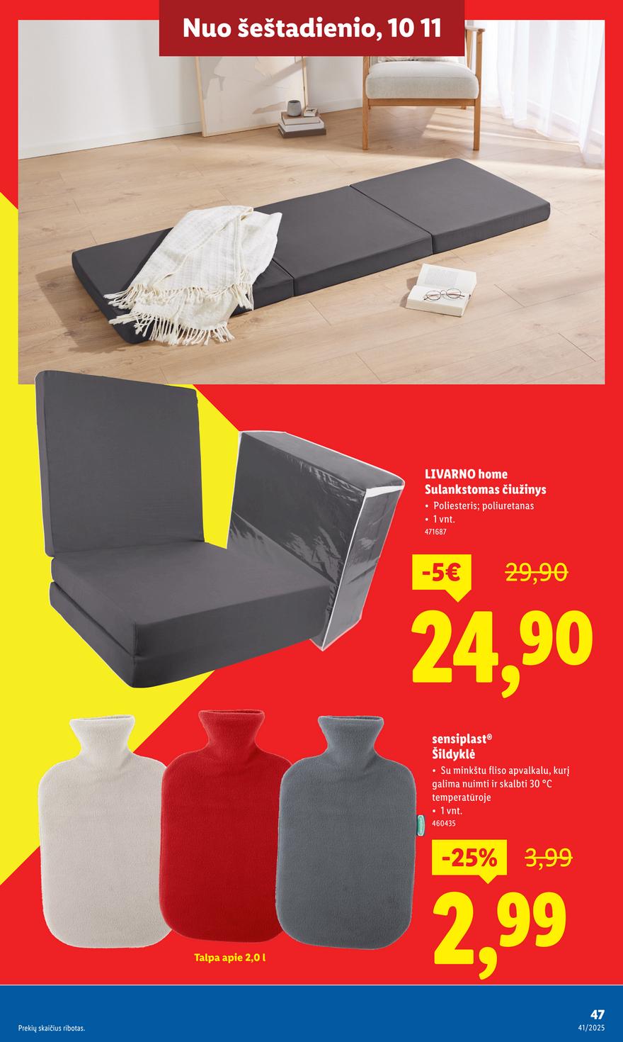 Lidl leidinys akcijos nuo 
  2025-10-06 iki 
  2025-10-12 | Leidinukas.lt puslapis 47
