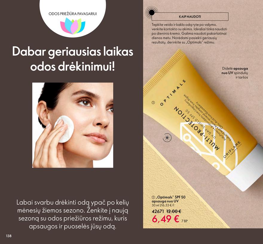Oriflame katalogas akcijos nuo 
  2022-03-01 iki 
  2022-03-31 | Leidinukas.lt puslapis 138