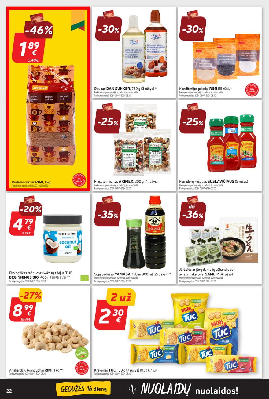 Rimi savaitinis leidinys akcijos nuo 
  2024-05-14 iki 
  2024-05-20 | Leidinukas.lt puslapis 22