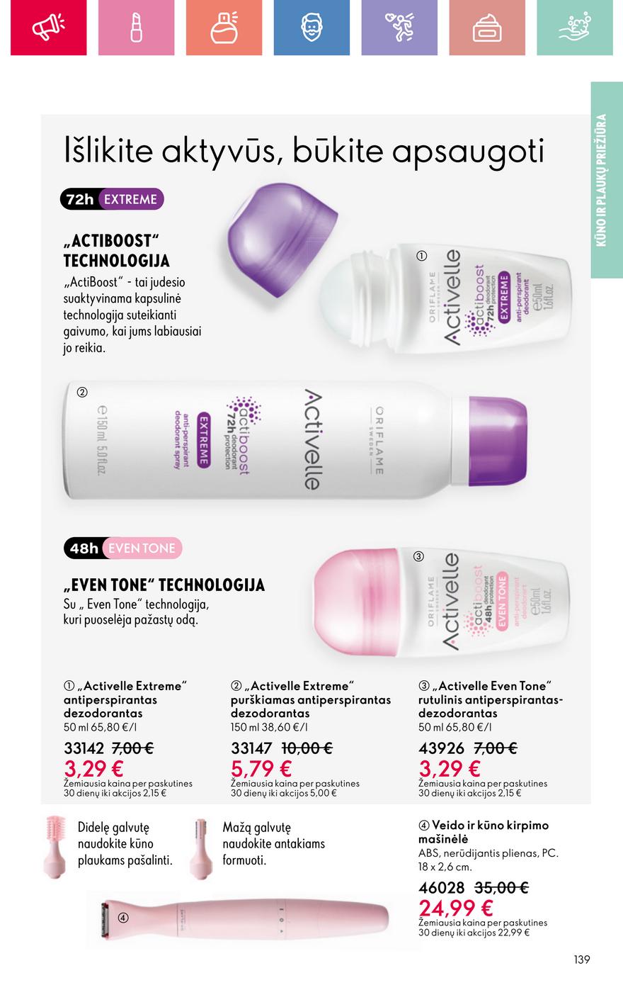 Oriflame katalogas akcijos nuo 
  2025-06-01 iki 
  2025-06-21 | Leidinukas.lt puslapis 139
