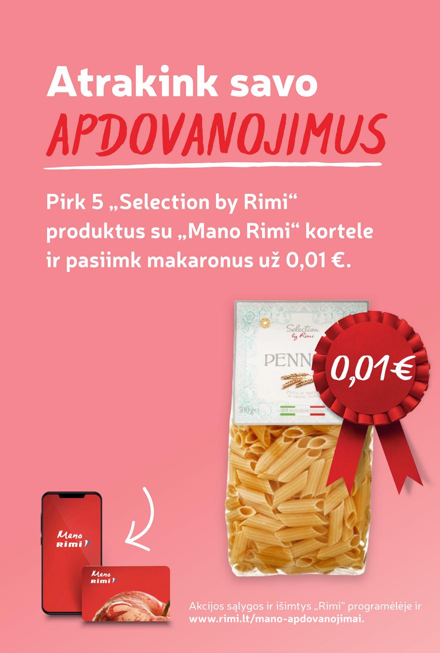 Rimi savaitinis leidinys akcijos nuo 
  2024-03-19 iki 
  2024-03-25 | Leidinukas.lt puslapis 38