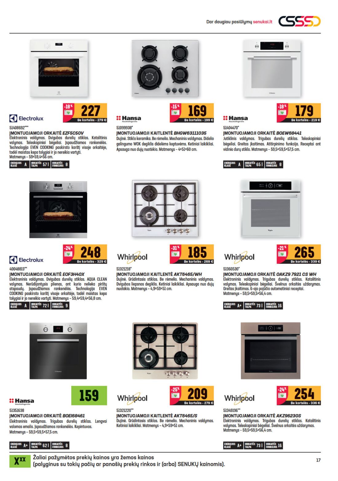 Senukai reklaminis leidinys akcijos nuo 
  2020-08-05 iki 
  2020-08-31 | Leidinukas.lt puslapis 17