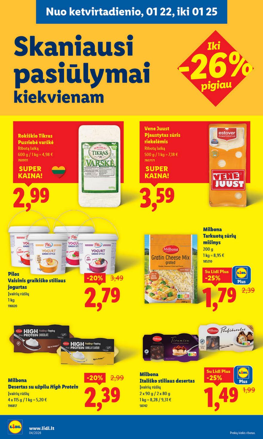 Lidl naujas leidinys akcijos nuo 
  2026-01-19 iki 
  2026-01-25 | Leidinukas.lt puslapis 36