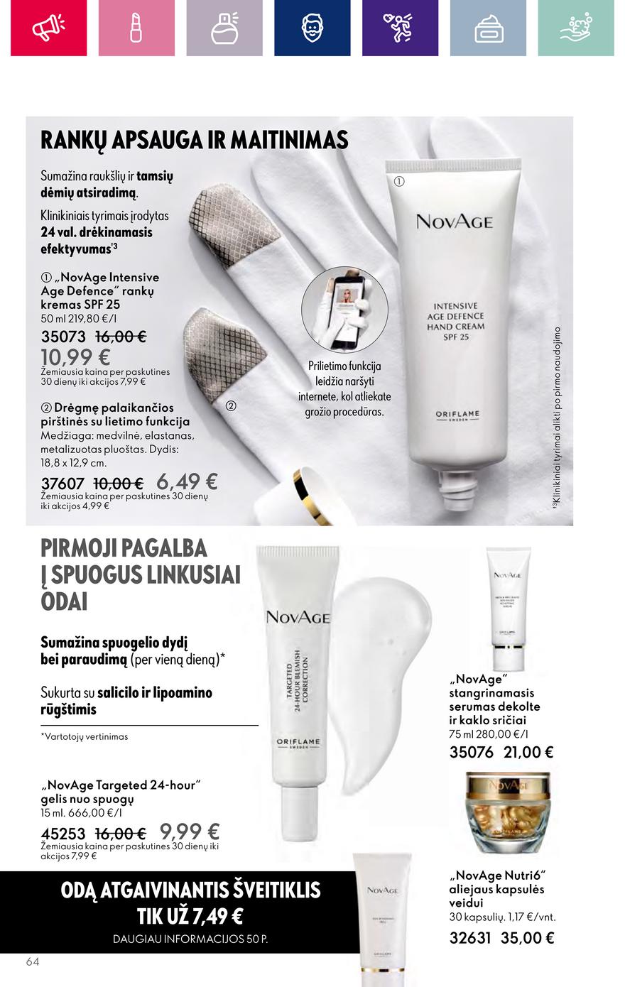 Oriflame katalogas akcijos nuo 
  2023-10-25 iki 
  2023-11-07 | Leidinukas.lt puslapis 64