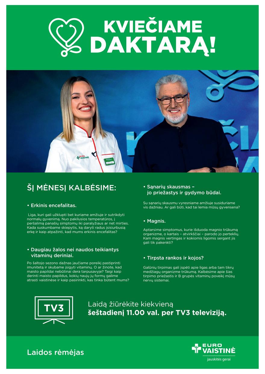 Euro vaistinė leidinys akcijos nuo 
  2023-04-01 iki 
  2023-04-30 | Leidinukas.lt puslapis 7