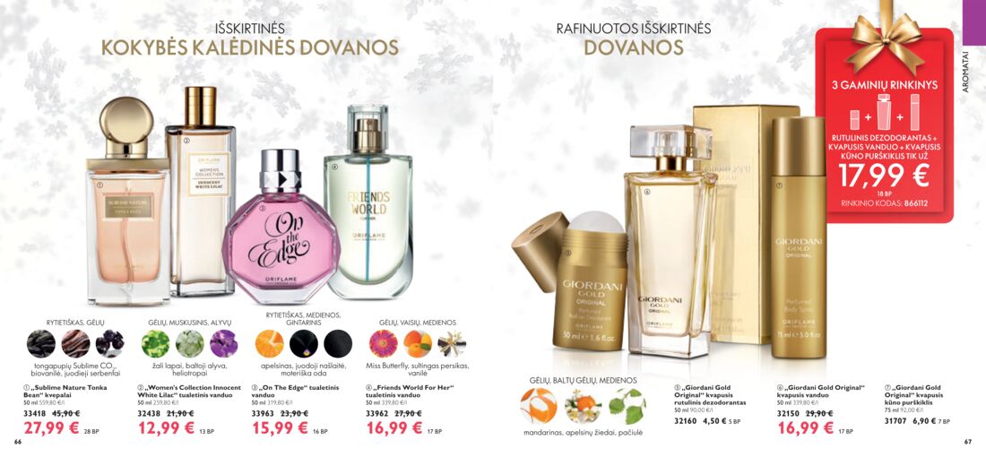 Oriflame katalogas akcijos nuo 
  2019-11-01 iki 
  2019-11-30 | Leidinukas.lt puslapis 34