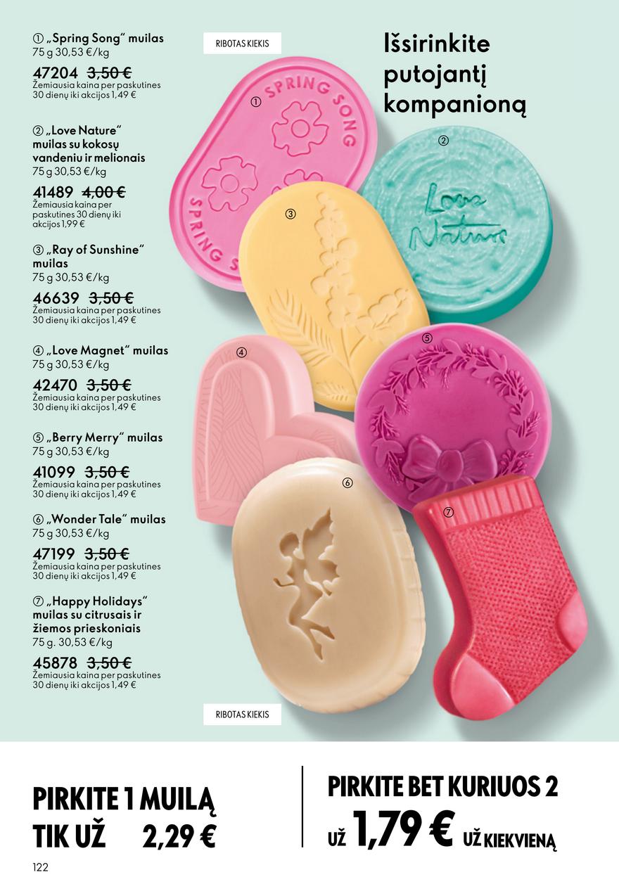Oriflame katalogas akcijos nuo 
  2026-04-22 iki 
  2026-05-12 | Leidinukas.lt puslapis 122
