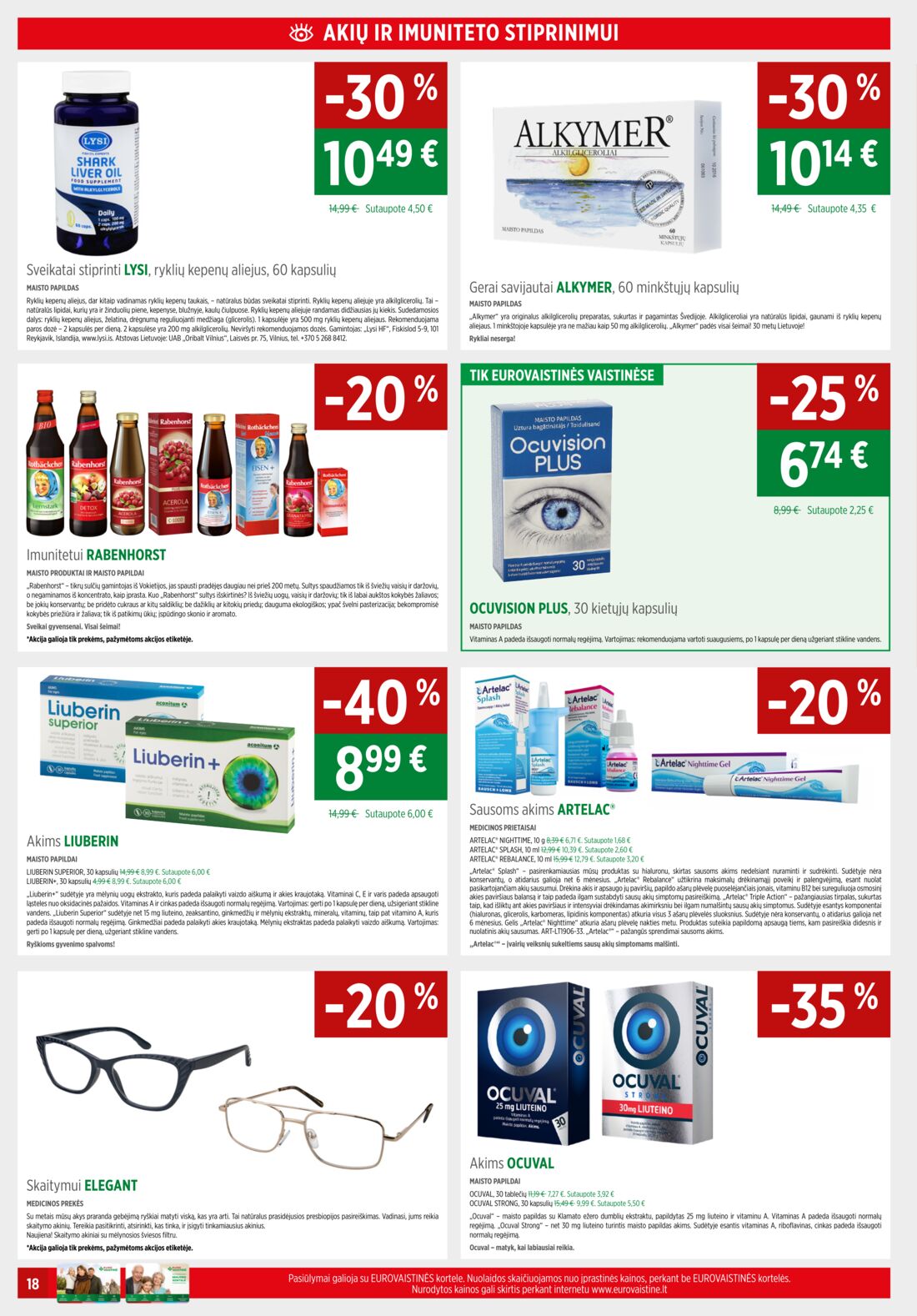 Euro vaistinė leidinys akcijos nuo 
  2020-02-01 iki 
  2020-02-29 | Leidinukas.lt puslapis 18