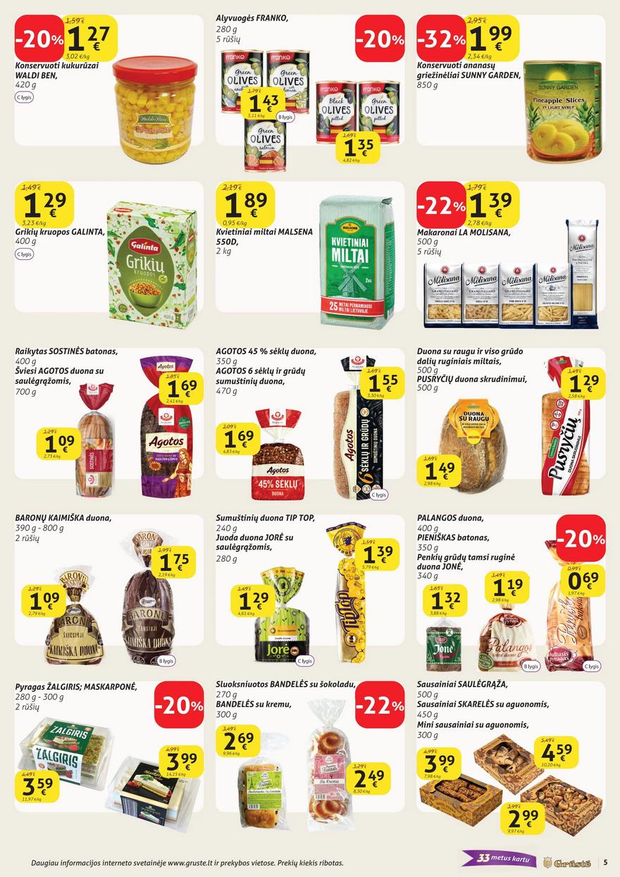 Grūstės leidinys akcijos nuo 
  2026-01-02 iki 
  2026-01-10 | Leidinukas.lt puslapis 5