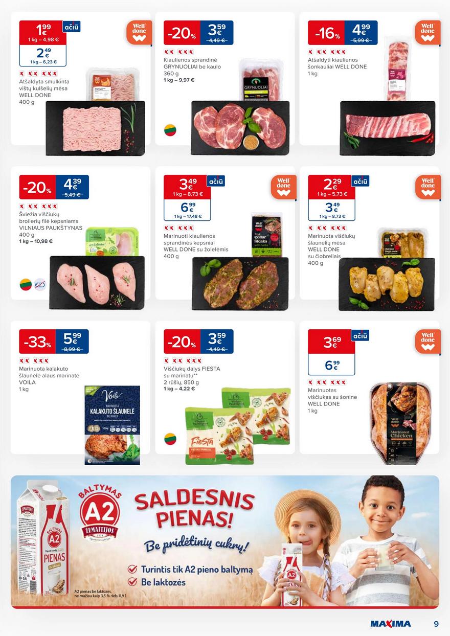 Maxima kaininis leidinys akcijos nuo 
  2023-09-26 iki 
  2023-10-02 | Leidinukas.lt puslapis 9