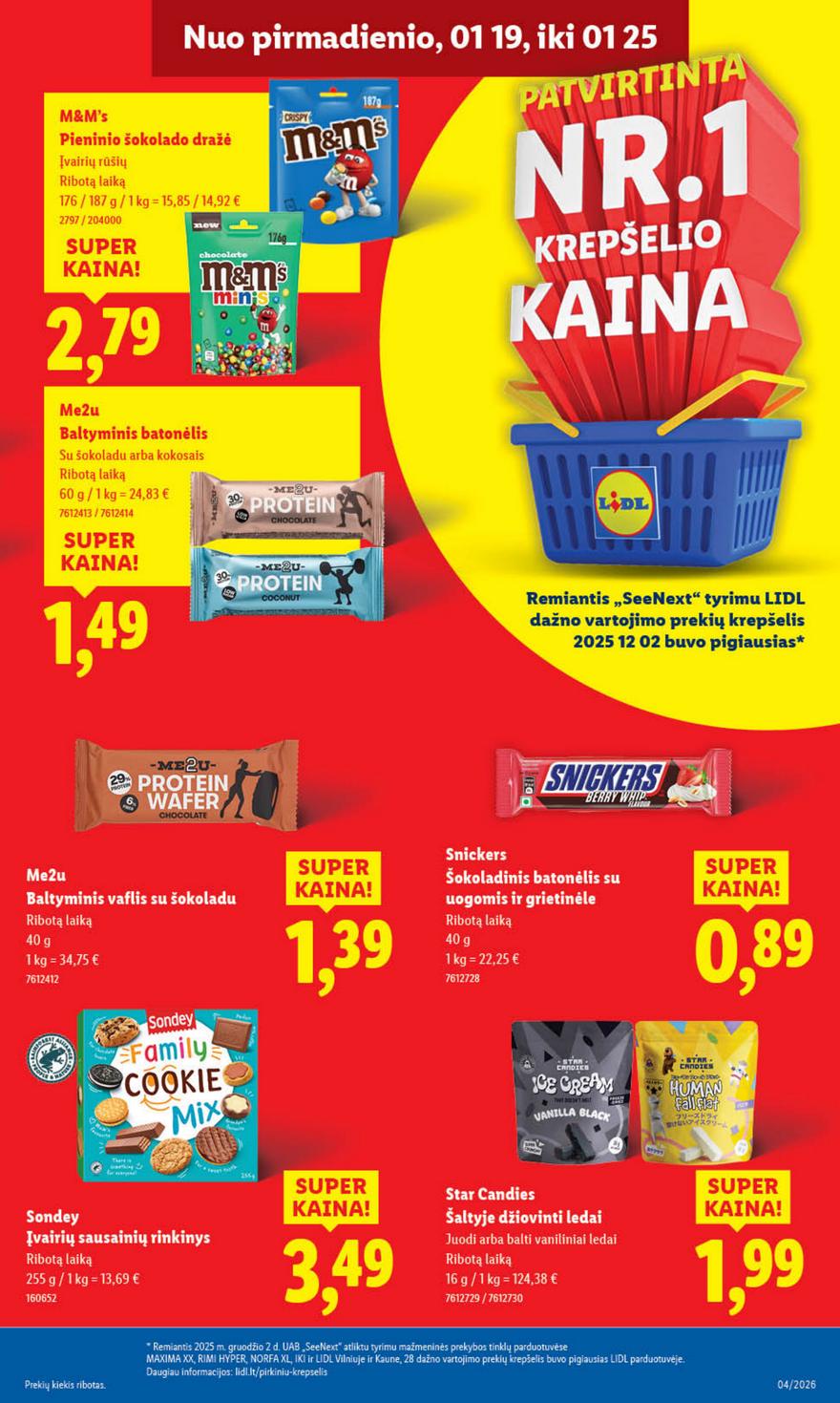 Lidl naujas leidinys akcijos nuo 
  2026-01-19 iki 
  2026-01-25 | Leidinukas.lt puslapis 25