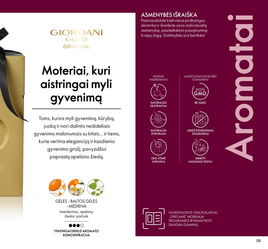 Oriflame katalogas akcijos nuo 
  2021-12-01 iki 
  2021-12-31 | Leidinukas.lt puslapis 131