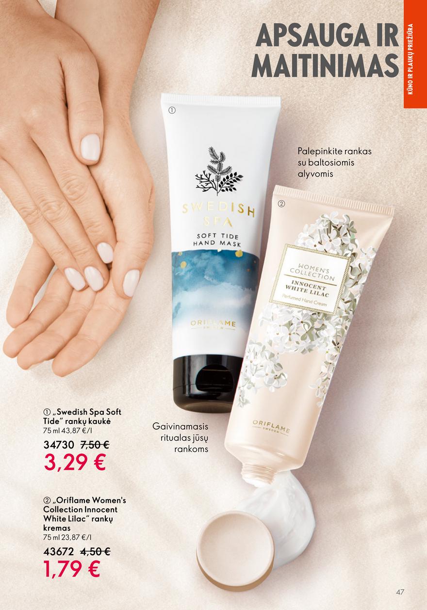Oriflame leidinys akcijos nuo 
  2023-05-17 iki 
  2023-06-06 | Leidinukas.lt puslapis 47