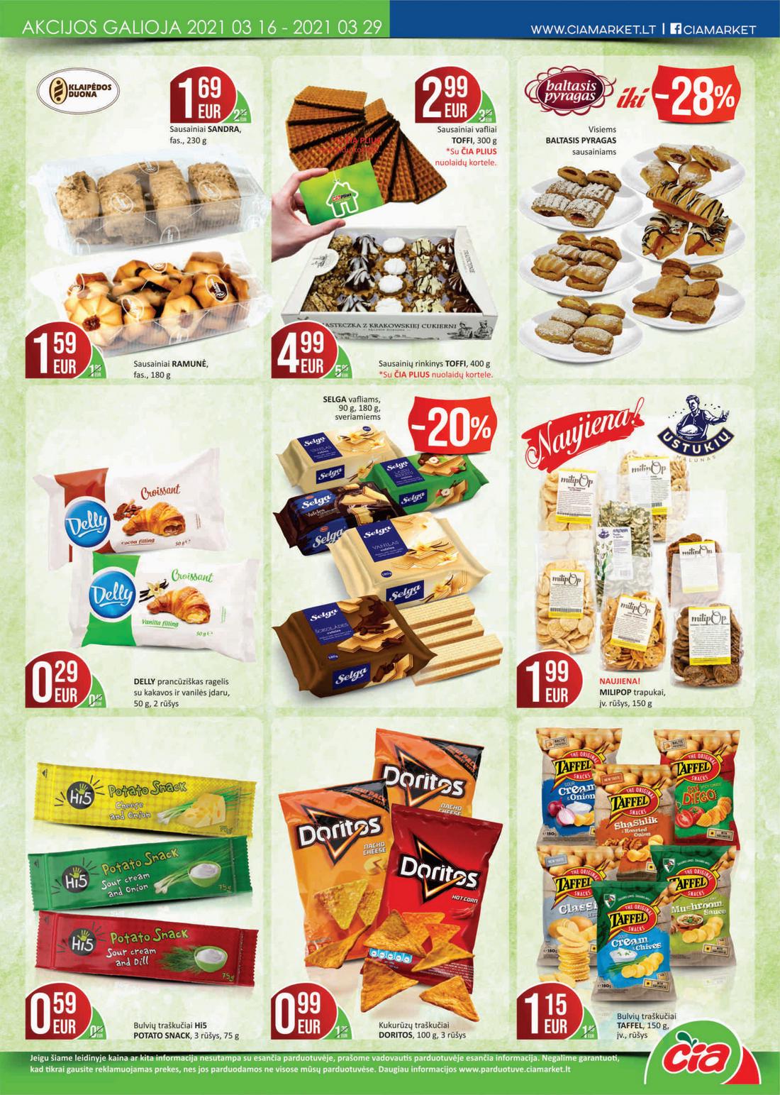 Čia market leidinys akcijos nuo 
  2021-03-16 iki 
  2021-03-29 | Leidinukas.lt puslapis 6