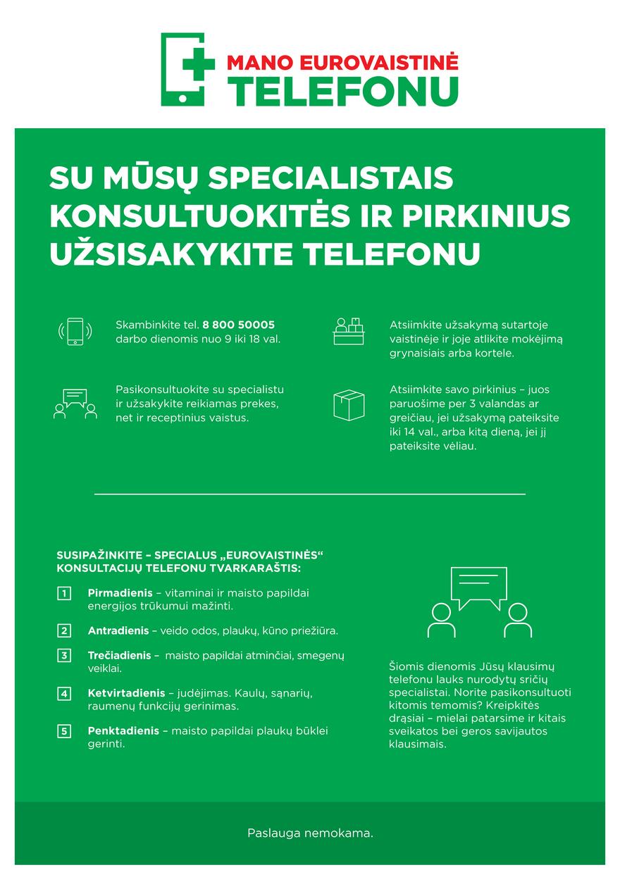 Euro vaistinė leidinys akcijos nuo 
  2022-06-01 iki 
  2022-06-30 | Leidinukas.lt puslapis 33