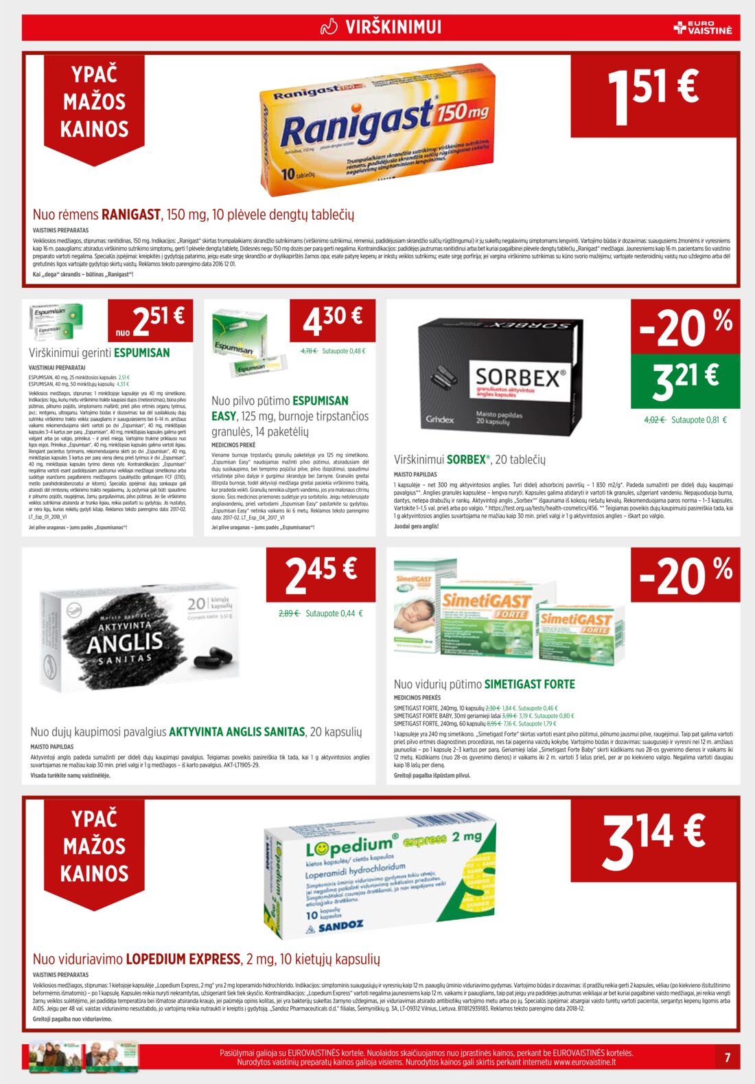 Euro vaistinė leidinys akcijos nuo 
  2019-07-01 iki 
  2019-07-31 | Leidinukas.lt puslapis 7