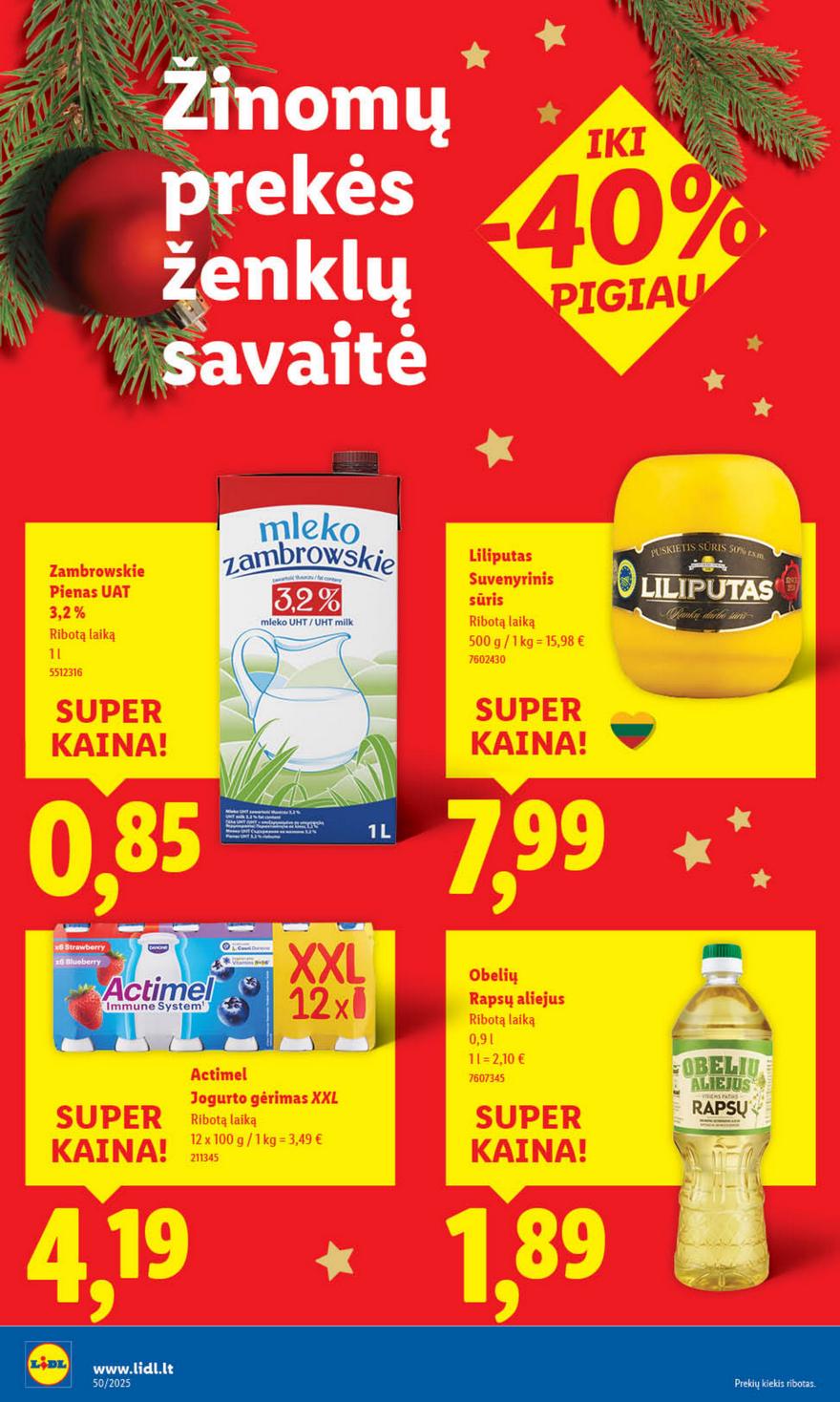 Lidl leidinys akcijos nuo 
  2025-12-08 iki 
  2025-12-14 | Leidinukas.lt puslapis 28