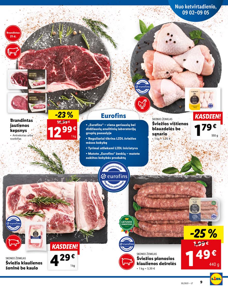 Lidl maisto prekių pasiūlymai akcijos nuo 
  2021-08-30 iki 
  2021-09-05 | Leidinukas.lt puslapis 9