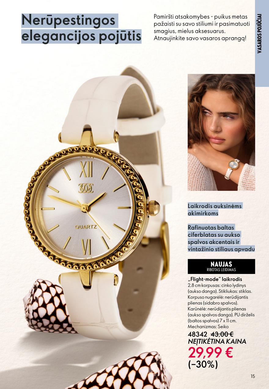 Oriflame katalogas akcijos nuo 
  2026-06-03 iki 
  2026-06-23 | Leidinukas.lt puslapis 15