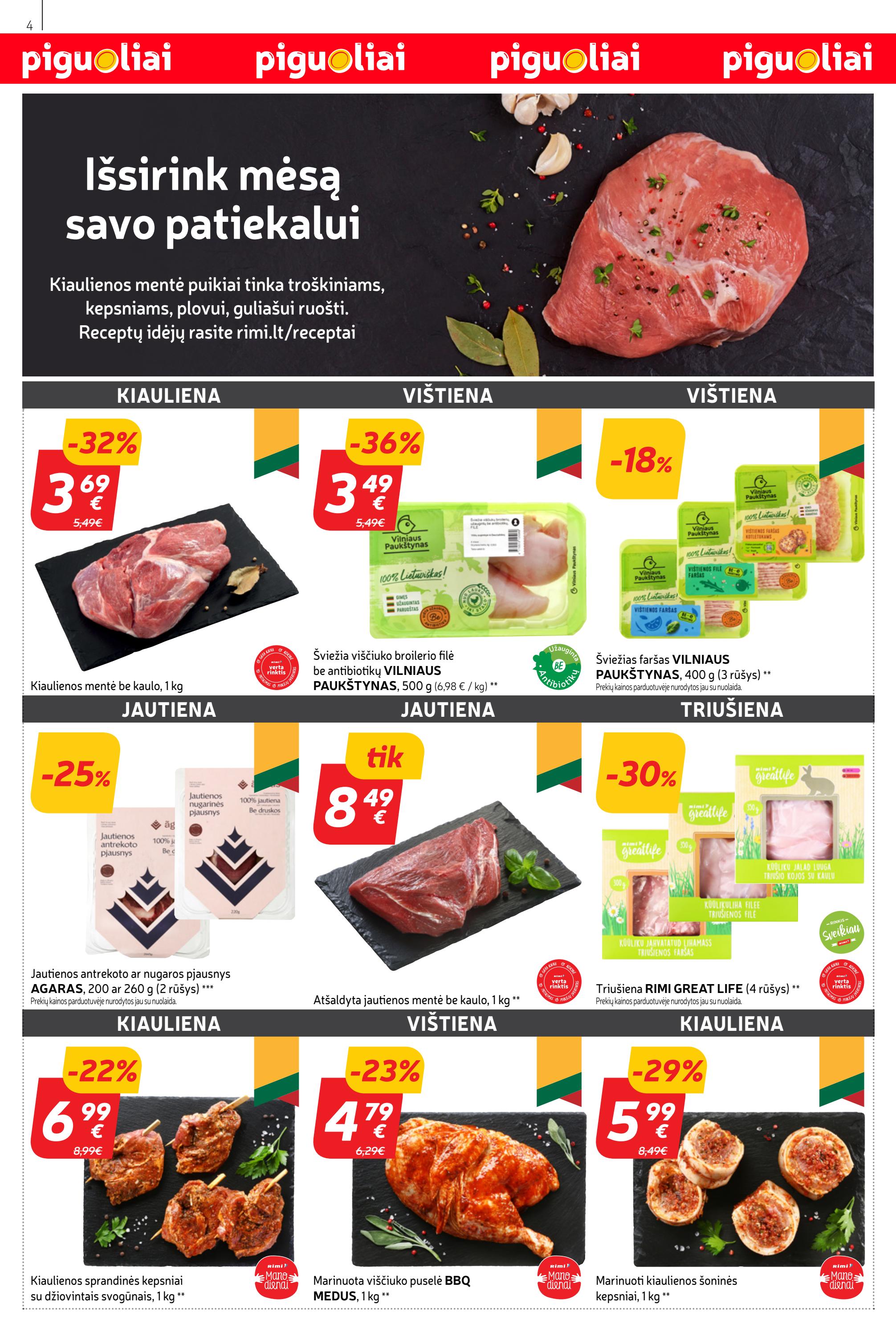 Rimi savaitinis leidinys akcijos nuo 
  2023-03-21 iki 
  2023-03-27 | Leidinukas.lt puslapis 4