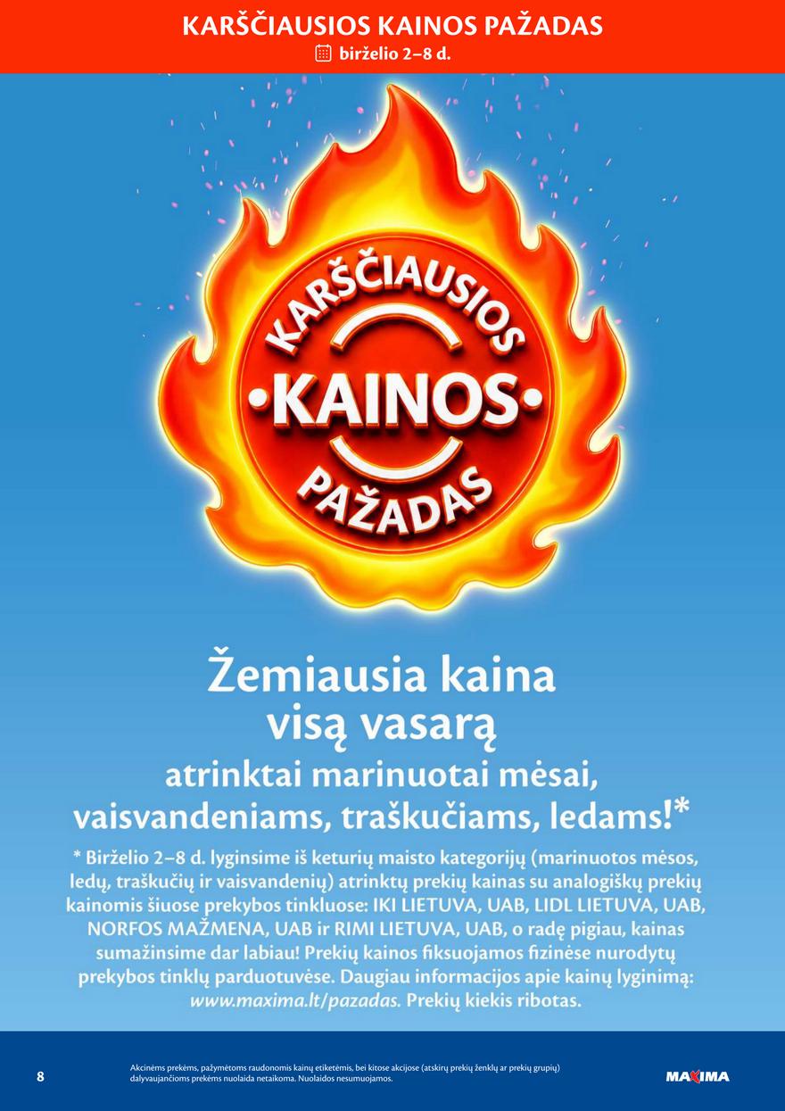Maxima leidinys akcijos nuo 
  2026-06-02 iki 
  2026-06-08 | Leidinukas.lt puslapis 8