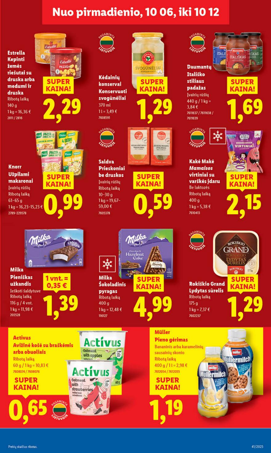 Lidl leidinys naujas akcijos nuo 
  2025-10-06 iki 
  2025-10-12 | Leidinukas.lt puslapis 47