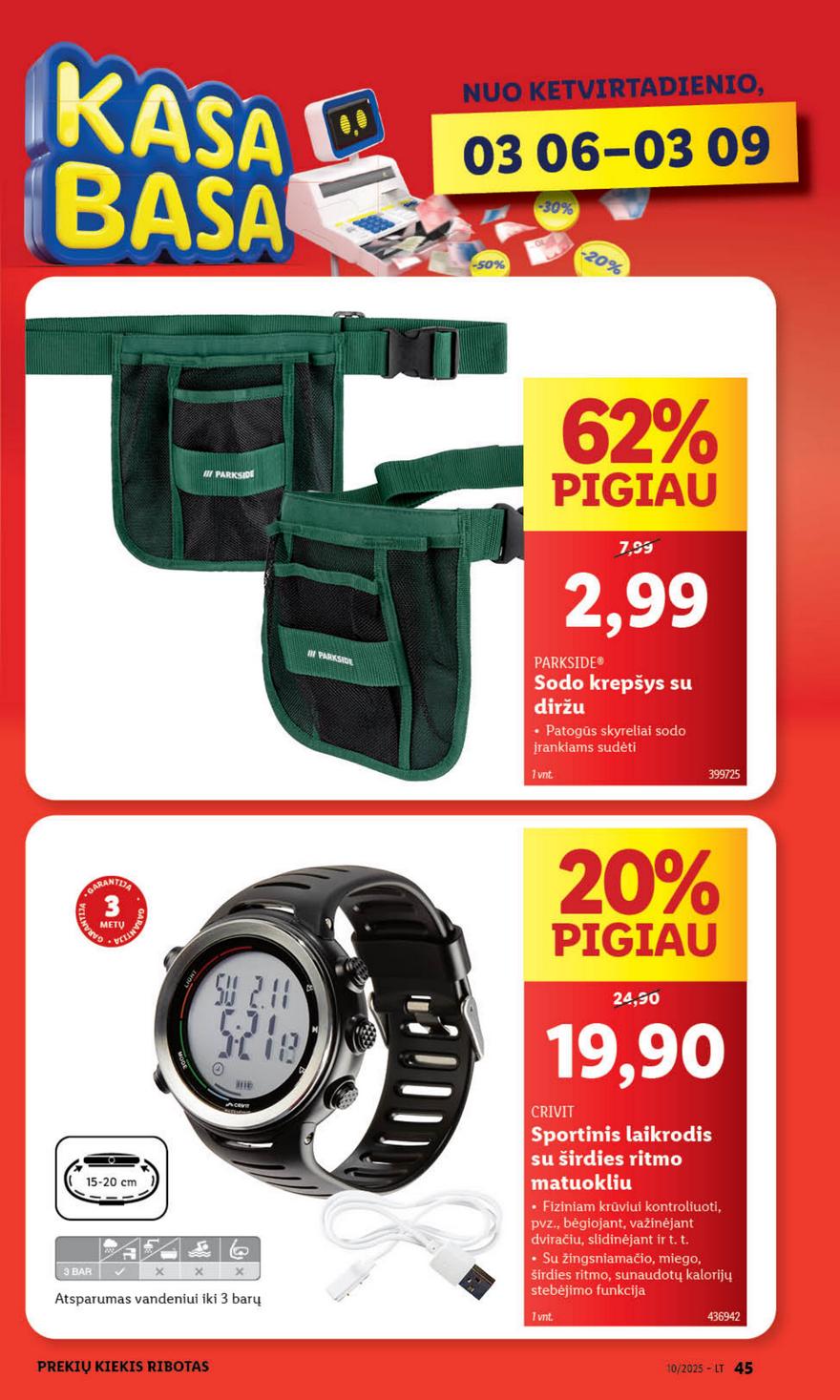 Lidl ne maisto leidinys akcijos nuo 
  2025-03-03 iki 
  2025-03-09 | Leidinukas.lt puslapis 47