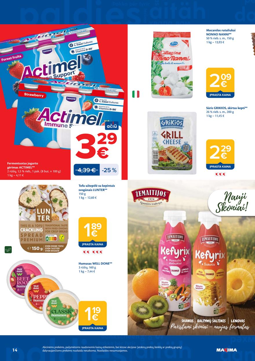 Maxima leidinys akcijos nuo 
  2026-05-26 iki 
  2026-06-01 | Leidinukas.lt puslapis 14