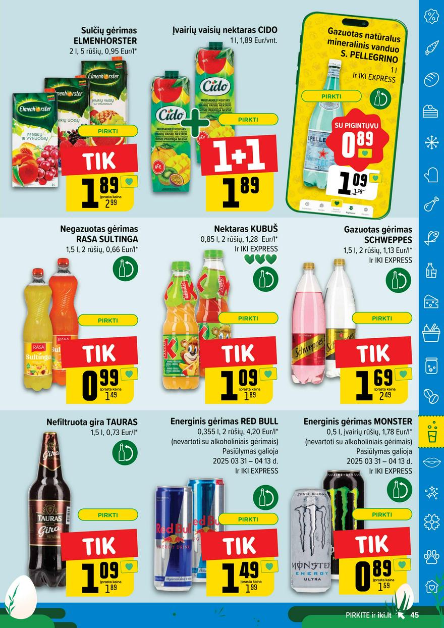 Iki leidinys 14 akcijos nuo 
  2025-03-31 iki 
  2025-04-06 | Leidinukas.lt puslapis 45