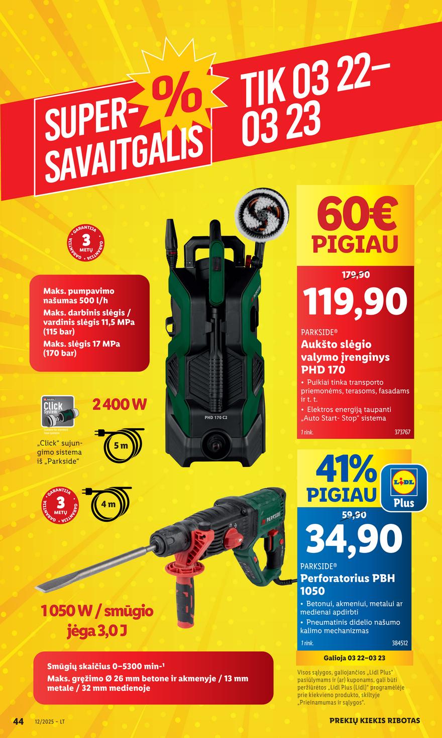 Lidl ne maisto leidinys akcijos nuo 
  2025-03-17 iki 
  2025-03-23 | Leidinukas.lt puslapis 44