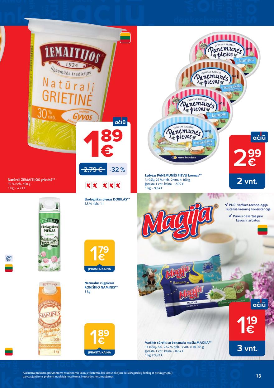 Maxima leidinys akcijos nuo 
  2026-06-09 iki 
  2026-06-15 | Leidinukas.lt puslapis 13