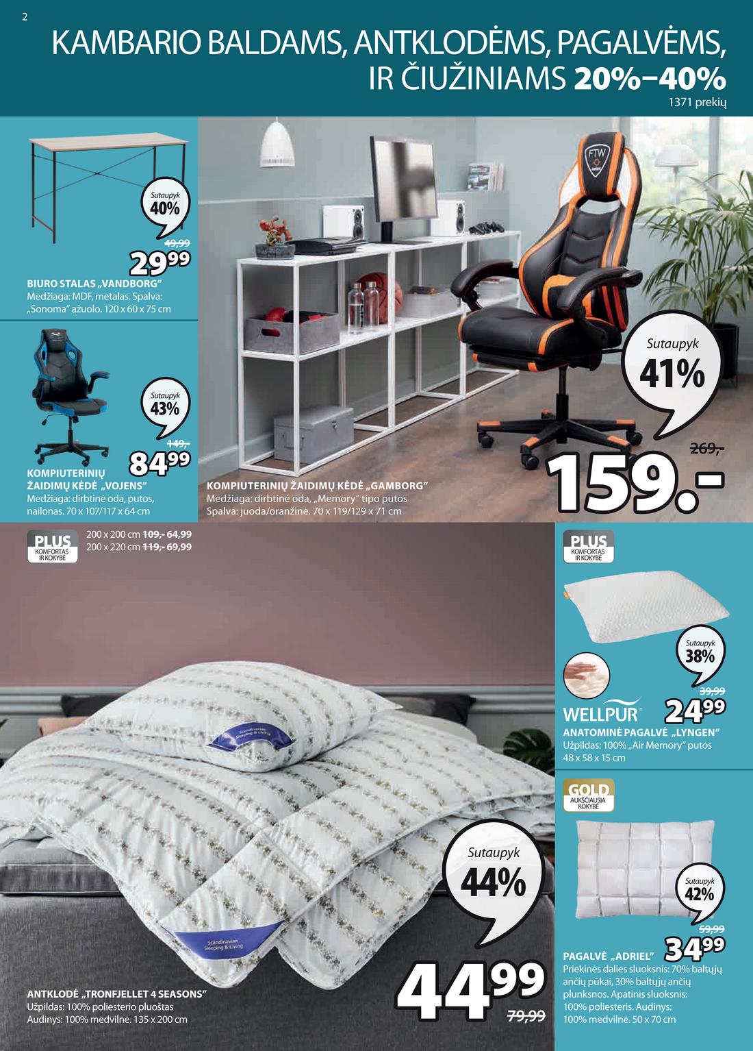 Jysk leidinys. akcijos nuo 
  2021-03-15 iki 
  2021-04-04 | Leidinukas.lt puslapis 2