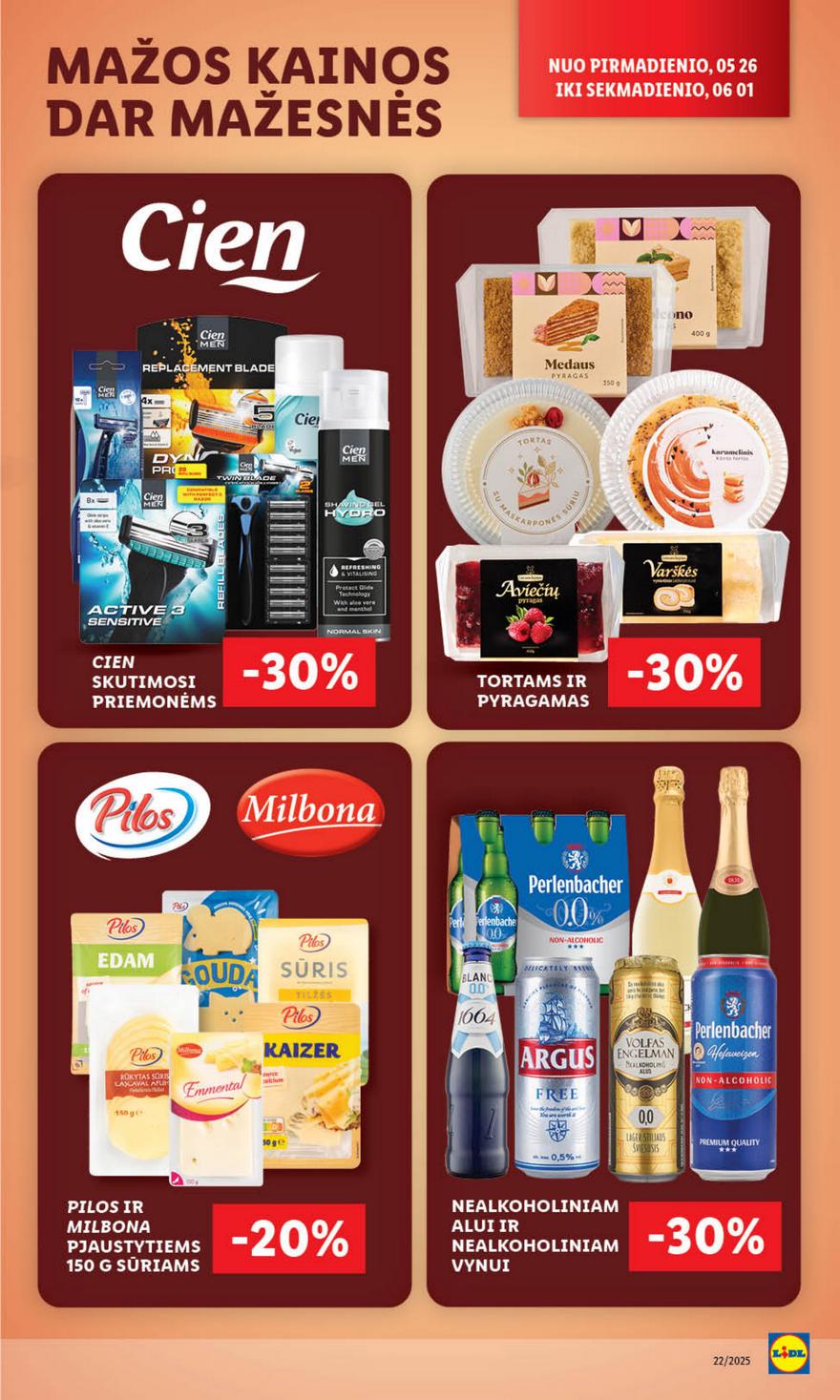 Lidl leidinys akcijos nuo 
  2025-05-26 iki 
  2025-06-01 | Leidinukas.lt puslapis 29