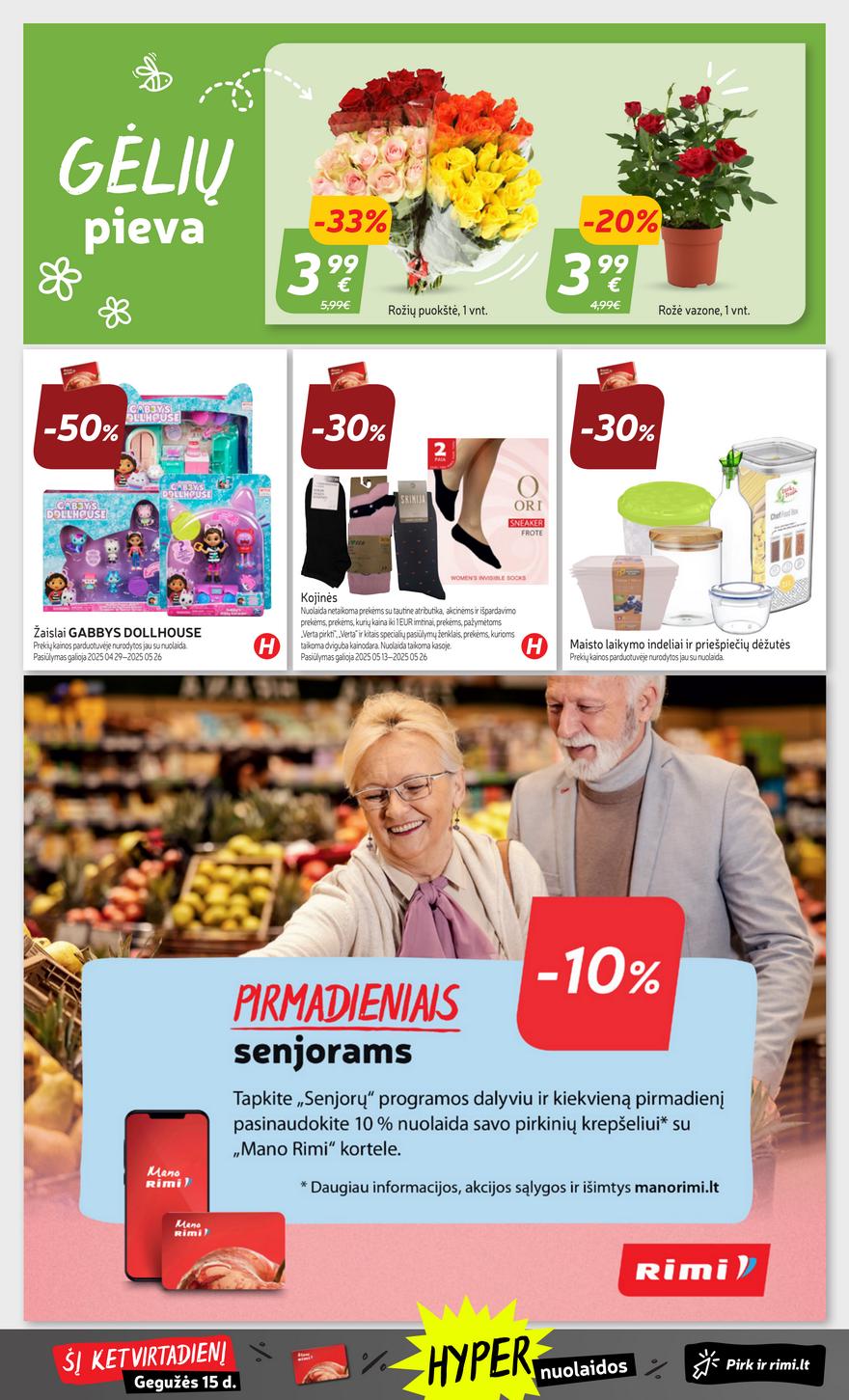 Rimi savaitinis leidinys 20 akcijos nuo 
  2025-05-13 iki 
  2025-05-19 | Leidinukas.lt puslapis 35