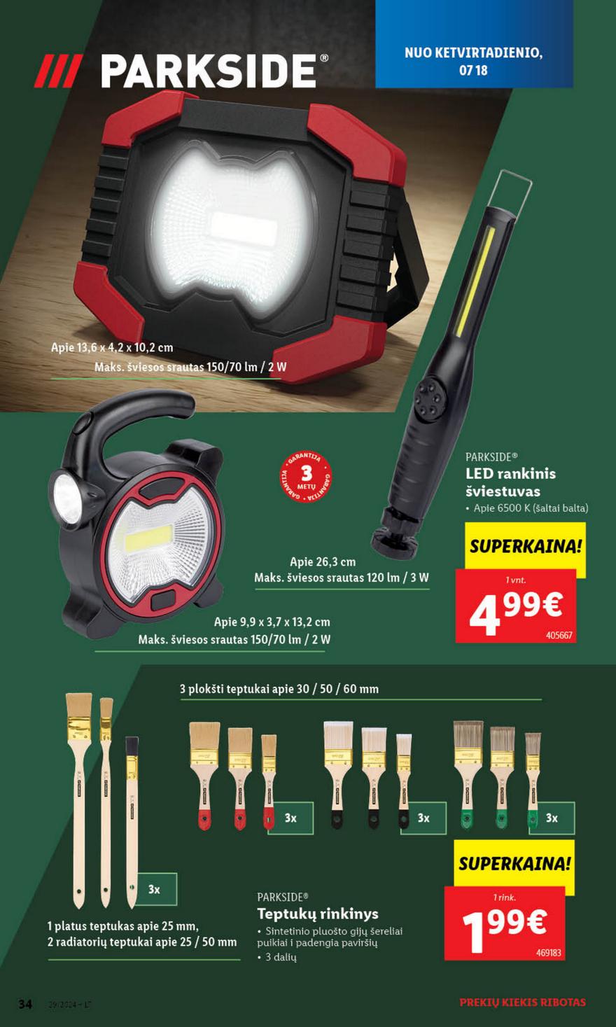 Lidl ne maisto leidinys akcijos nuo 
  2024-07-15 iki 
  2024-07-21 | Leidinukas.lt puslapis 34