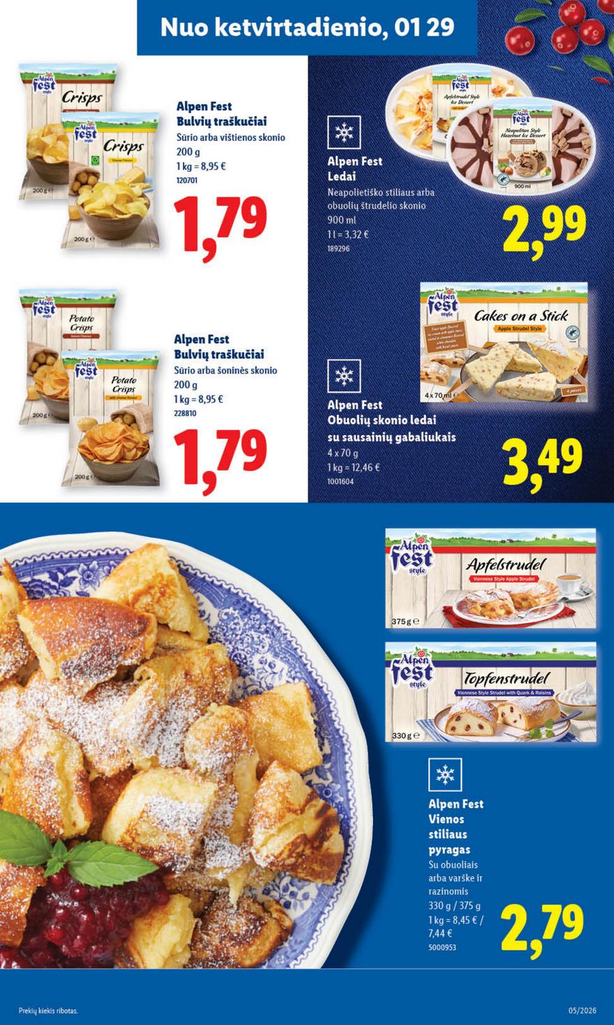 Lidl leidinys naujas akcijos nuo 
  2026-01-26 iki 
  2026-02-01 | Leidinukas.lt puslapis 17