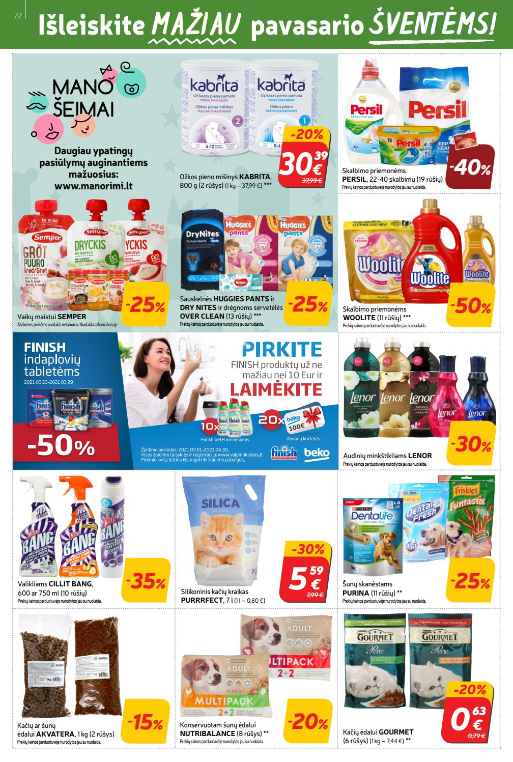 Rimi savaitinis leidinys akcijos nuo 
  2021-03-23 iki 
  2021-03-29 | Leidinukas.lt puslapis 22