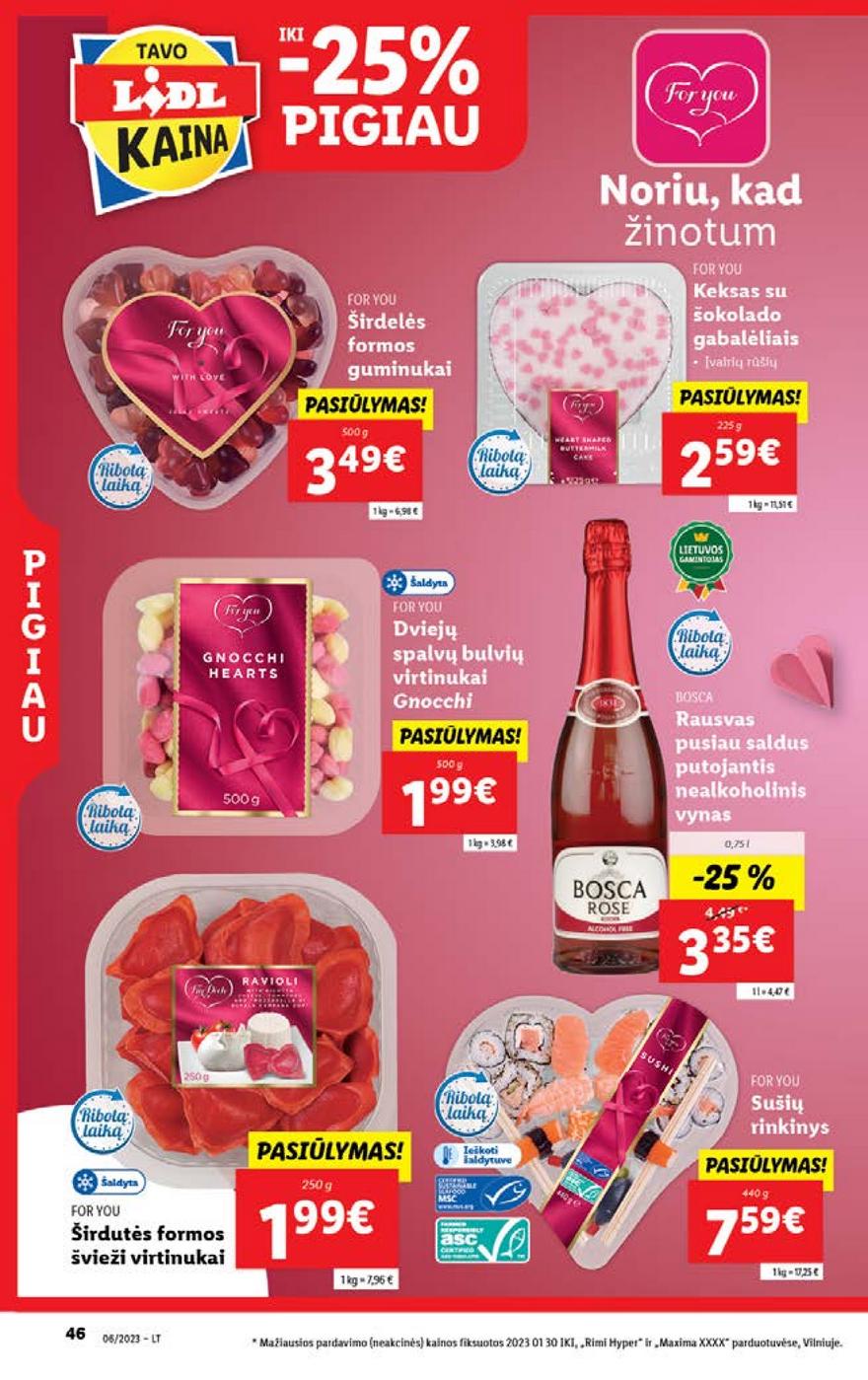 Lidl pasiūlymai akcijos nuo 
  2023-02-06 iki 
  2023-02-12 | Leidinukas.lt puslapis 44