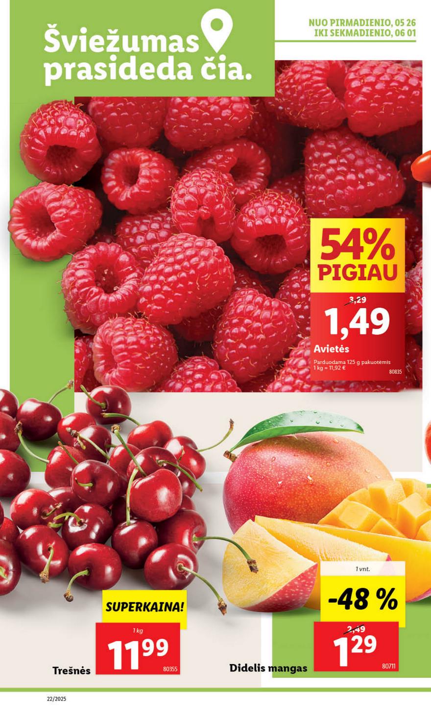 Lidl leidinys akcijos nuo 
  2025-05-26 iki 
  2025-06-01 | Leidinukas.lt puslapis 4