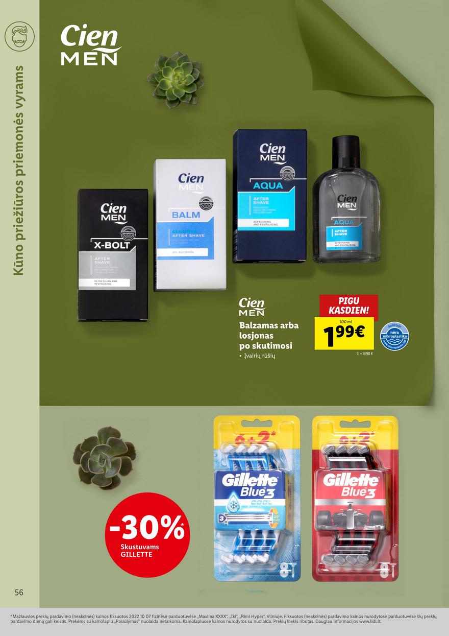Lidl pasiūlymai akcijos nuo 
  2022-10-13 iki 
  2022-10-19 | Leidinukas.lt puslapis 56