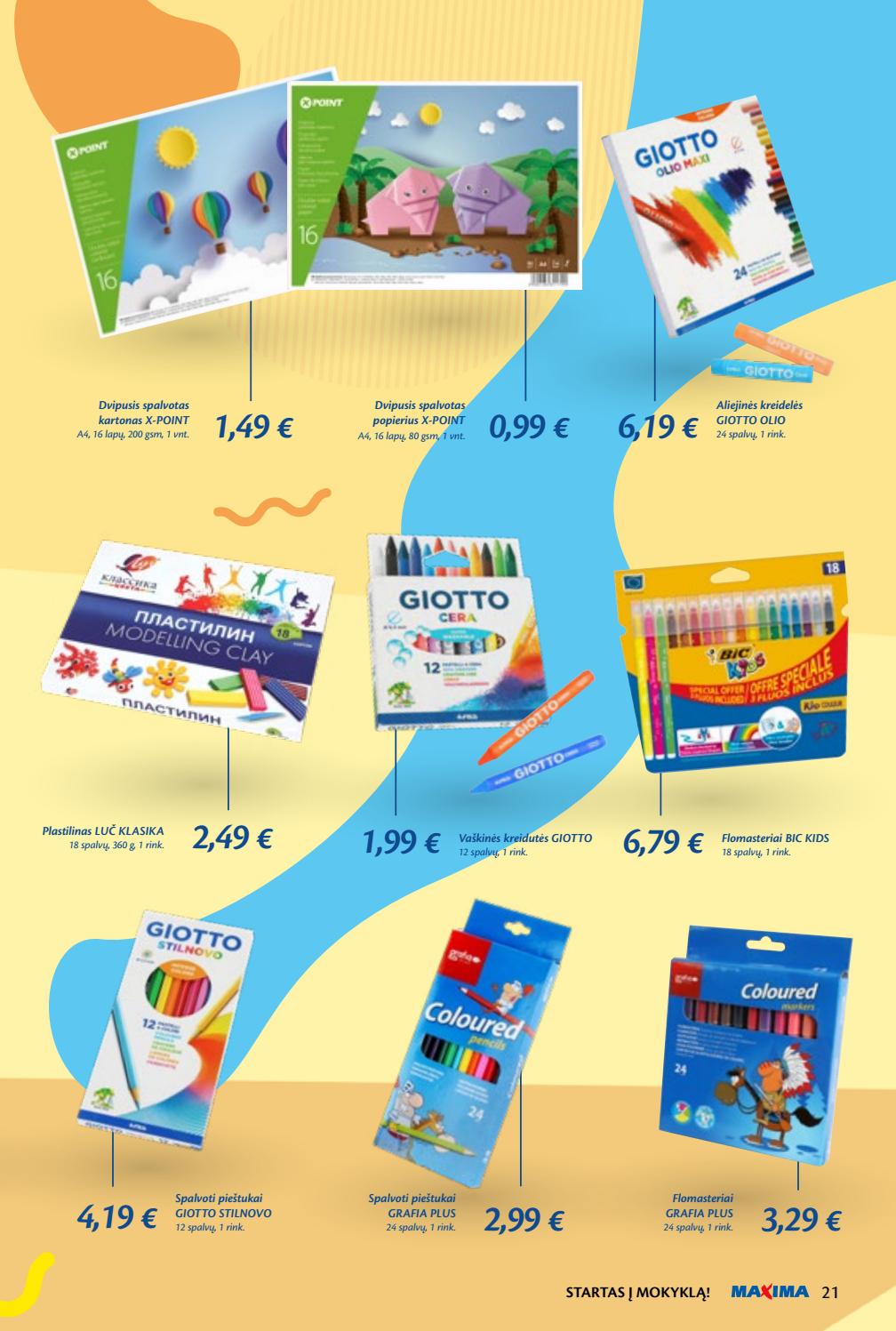 Maxima kaininis leidinys akcijos nuo 
  2019-08-08 iki 
  2019-09-11 | Leidinukas.lt puslapis 21