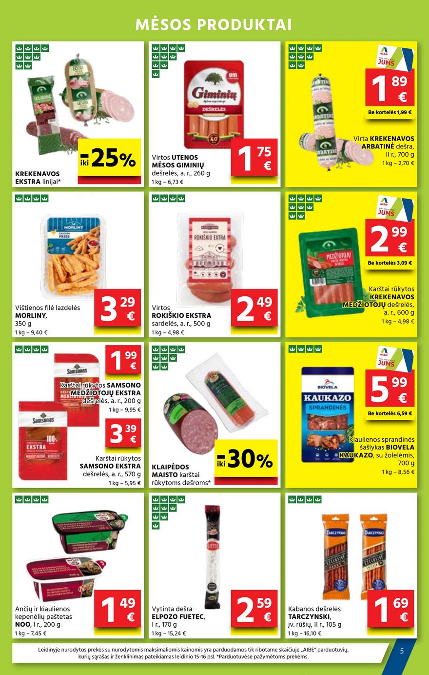 Aibė leidinys akcijos nuo 
  2025-09-18 iki 
  2025-09-30 | Leidinukas.lt puslapis 5