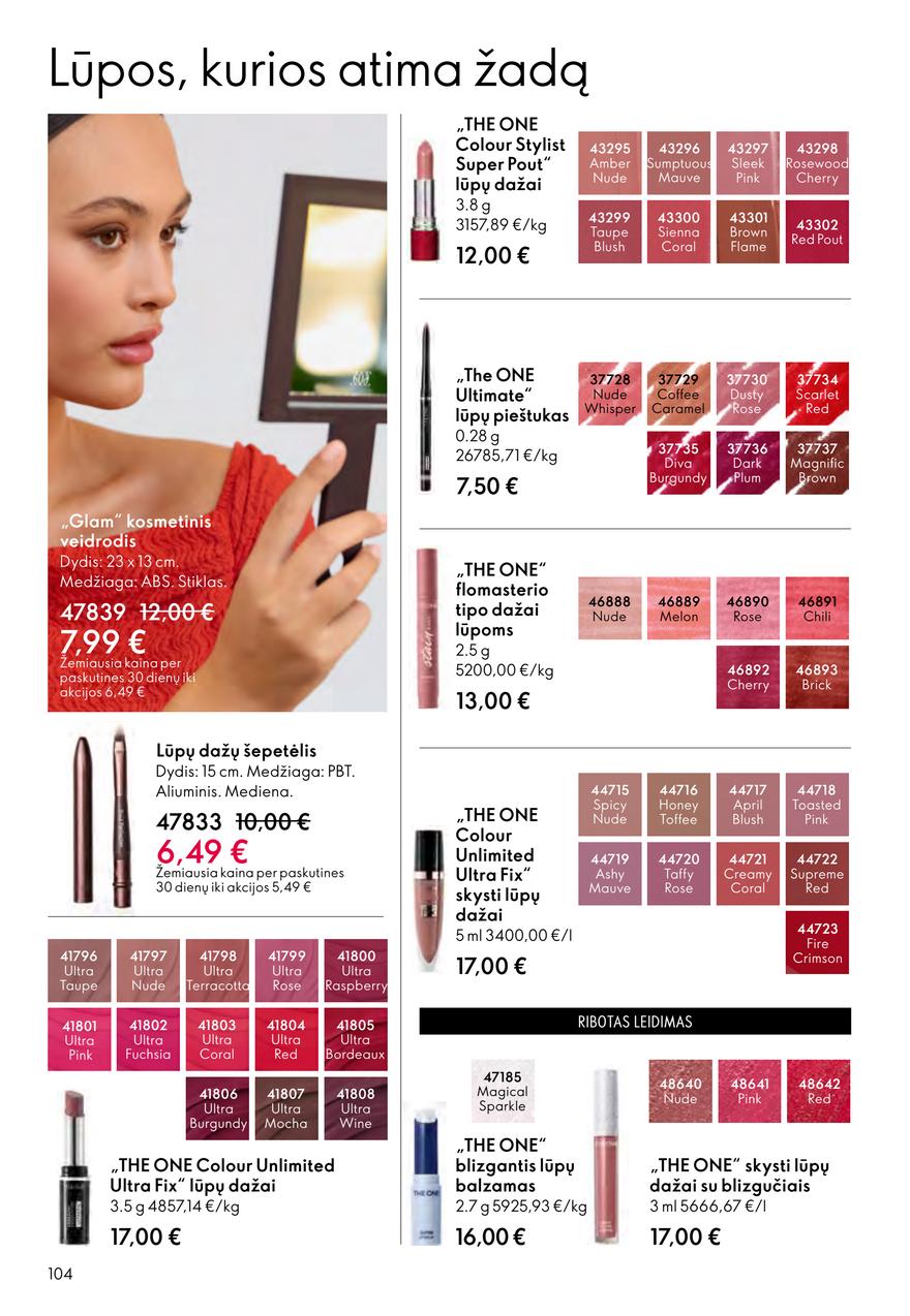 Oriflame katalogas akcijos nuo 
  2026-04-01 iki 
  2026-04-21 | Leidinukas.lt puslapis 104