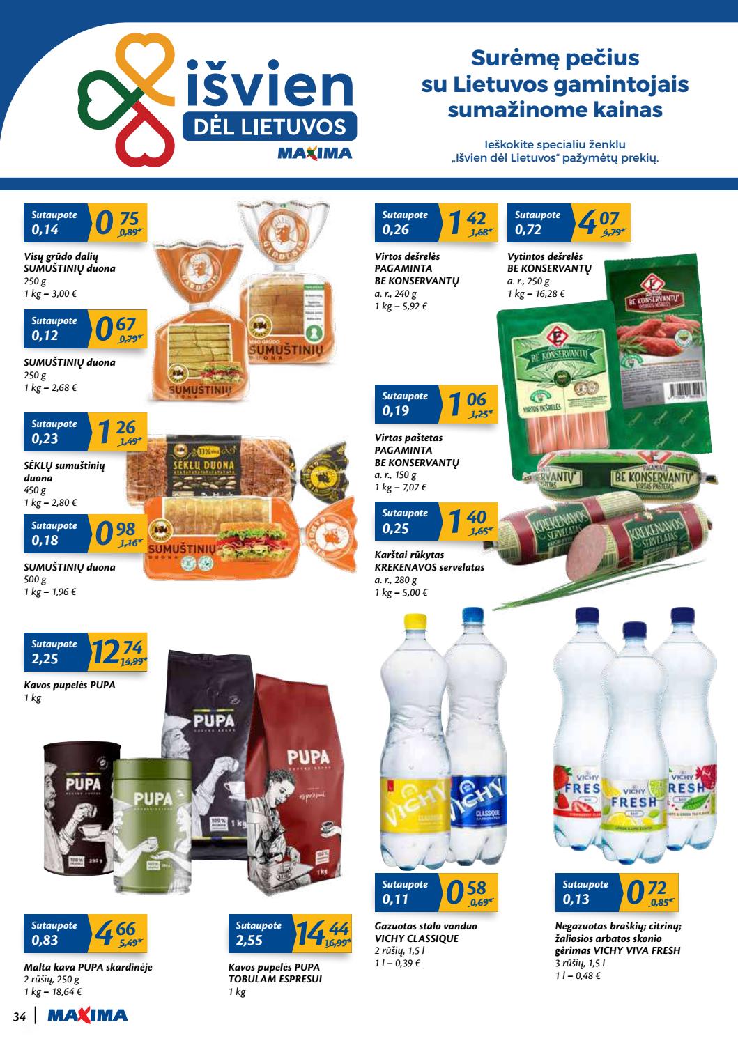 Maxima kaininis leidinys akcijos nuo 
  2020-06-30 iki 
  2020-07-06 | Leidinukas.lt puslapis 34