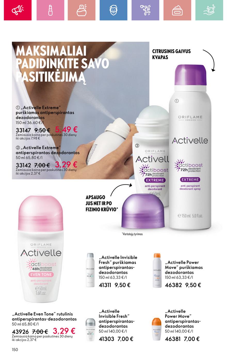 Oriflame katalogas akcijos nuo 
  2025-02-16 iki 
  2025-03-08 | Leidinukas.lt puslapis 150