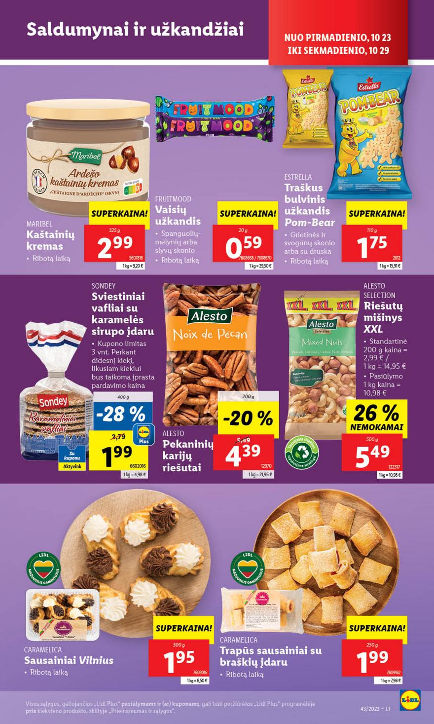 Ldil maisto leidinys akcijos nuo 
  2023-10-23 iki 
  2023-10-29 | Leidinukas.lt puslapis 25